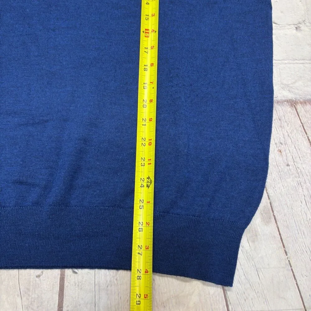 Charles Tyrwhitt Men Extra Fine Merino Wool Sweater Size XL X-Large C133 -29